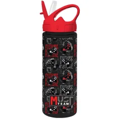 Luna: Must Team Kunststoff-Trinkflasche mit Strohhalm, verschiedene Designs, 500 ml, 1 Stück Bild 4