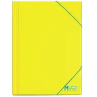 Luna: Must Team gelbe Gummimappe 25x35 cm