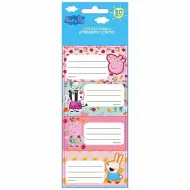 Luna: Peppa Wutz Heftetiketten, 20er-Pack