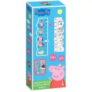 Luna: Peppa Wutz ausmalbare Höhenmessstab 25-teiliges Maxi-Puzzle