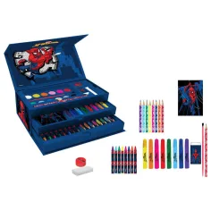 Luna: Spider-Man Ausmalset im Koffer, 52-teilig