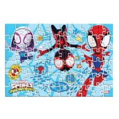 Luna: Spidey 2-in-1-Puzzle (60-teilig) und Spidey-Figur Bild 2