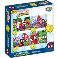 Luna: Spidey 4-in-1 Puzzle mit 12-15-20-24 Teilen