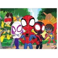 Luna: Spidey 4-in-1 Puzzle mit 12-15-20-24 Teilen Bild 3