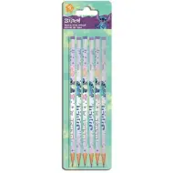 Luna: Stitch Bleistift mit Radiergummi, 6er-Set