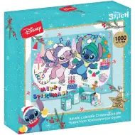 Luna: Stitch Weihnachts-Adventskalender 1000-teiliges Puzzle