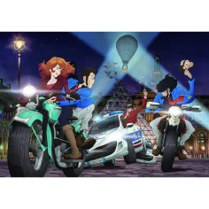 Lupin der Dritte - Verfolgungsjagd in Paris 1000-teilige Puzzle - Clementoni Bild 2