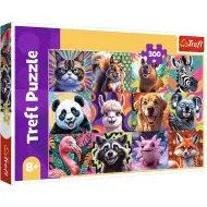 Lustige Tierporträts 300-teiliges Puzzle - Trefl