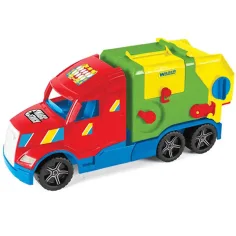 Magic Truck: Müllwagen mit fluoreszierenden Lampen 60cm - Wader Bild 2