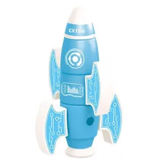 Magnetische Rakete in Blau Bild 2