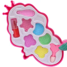 Make-Up-Set: Schminkpalette in Meerjungfrauenform mit Lippenstift Bild 3