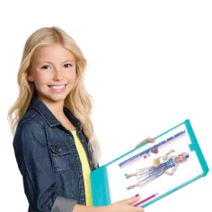 Make it Real: Mega-Set für Modedesigner mit Leuchttafel und Zubehör Bild 5