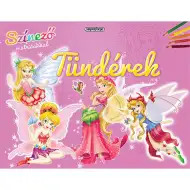 Malbuch mit Aufklebern - Feen Stickerbuch