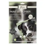 Malen nach Zahlen 33,5x23,8 cm Bild - Hund