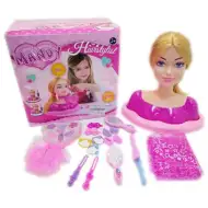 Mandy HairStylist frisier- und schminkbare Puppenkopf