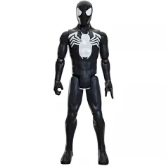 Marvel Avengers: Titan-Serie Black-Suit-Spider-Man-Figur, 30 cm - Hasbro Bild 2