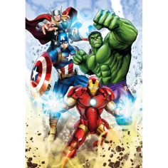 Marvel: Avengers Supercolor Puzzle 60-teilig - Clementoni Bild 2