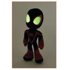 Marvel: Erstaunliche Freunde - Spider-Man Miles Morales Plüschfigur mit leuchtenden Augen im Dunkeln 25cm Bild 3