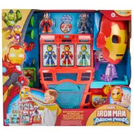 Marvel: Iron Mans Hauptquartier-Spielset mit Figuren – Hasbro