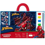 Marvel: Spider-Man Malbuch mit Wasserfarben und Aufklebern