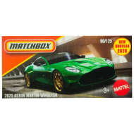 Matchbox: 2025 Aston Martin Vanquish, grünes 1:64-Spielzeugauto in Pappschachtel – Mattel