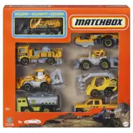 Matchbox: 8er-Set mit kleinen Fahrzeugen und Arbeitsmaschinen - Mattel