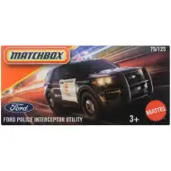 Matchbox: Ford Police Interceptor Utility Spielzeugauto im Pappkarton 1/64 - Mattel