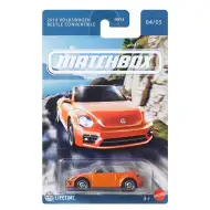 Matchbox: Ikonischer 2019 Volkswagen Beetle Cabrio Modellauto 1/64 – Mattel