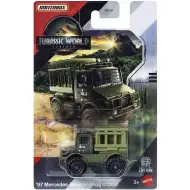 Matchbox Jurassic World: 97 Mercedes-Benz Unimog U1300 Spielzeugauto 1:64 - Mattel