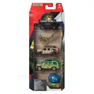 Matchbox Jurassic World Abenteuer-Sucher 5er-Auto-Set – Mattel
