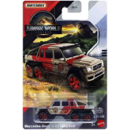 Matchbox Jurassic World: Mercedes-Benz G63 AMG 6x6 Spielzeugauto 1/64 - Mattel