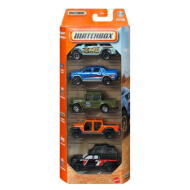 Matchbox: Off-Road Camping – 5-teiliges Auto-Set im Maßstab 1:64 – Mattel