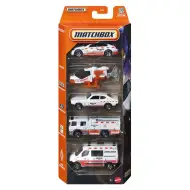Matchbox: Rescue V 5er-Fahrzeugset - Mattel