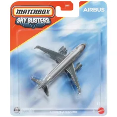 Matchbox Sky Busters: Airbus A320neo Flugzeugmodell 1:64 – Mattel
