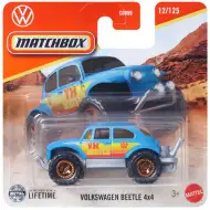 Matchbox: Volkswagen Beetle 4x4 blaues Spielzeugauto 1/64 - Mattel