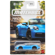 Matchbox ikonisches Porsche 911 Carrera Cabriolet Modellauto im Maßstab 1:64 – Mattel