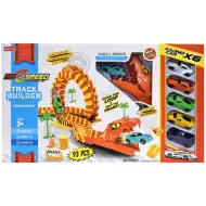 Max Speed Anakonda Autorennbahn-Set mit 6 Autos