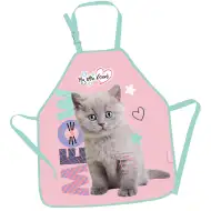 Mein kleiner Freund Fluffy Kitty Katzen-Malkittel