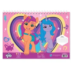 Mein kleines Pony kreatives Malbuch mit Aufklebern und Schablone in mehreren Varianten Bild 2
