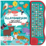 Meine ersten Tierstimmen – Englisch-Ungarisches Buch mit Soundmodul