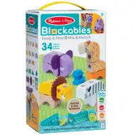 Melissa &amp; Doug: Blockables – Safari-Tier-Holzspielset – Spin Master