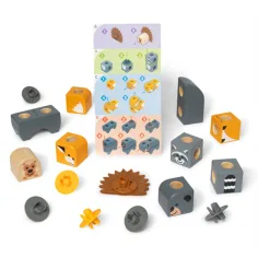 Melissa & Doug: Blockables - Waldtiere Holzspielset - Spin Master Bild 2