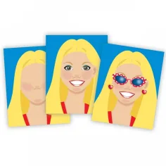 Melissa & Doug: Gesichtsgestaltungs-Set mit Aufklebern Bild 3
