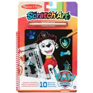 Melissa &amp; Doug: Paw Patrol Marshall Kratzbild Kreativspiel