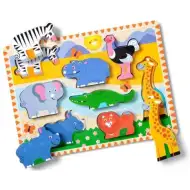 Melissa &amp; Doug: Tierpuzzle – Safari – Spin Master