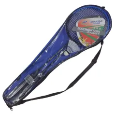 Metall-Badminton-Set für Paare mit Tragetasche und Federball. Bild 3