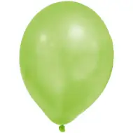 Metallic Pastellgrün Luftballons – 8er-Set