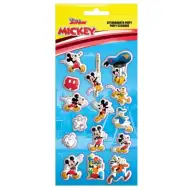Mickey Maus 3D Puffy Sticker Set auf einem 10x22cm Bogen