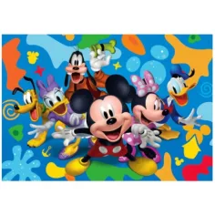 Mickey Maus und seine Freunde Supercolor 104-teiliges Puzzle - Clementoni Bild 2