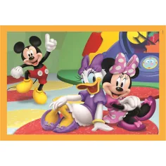Mickey und seine Freunde 4-in-1 Supercolor-Puzzle - Clementoni Bild 5